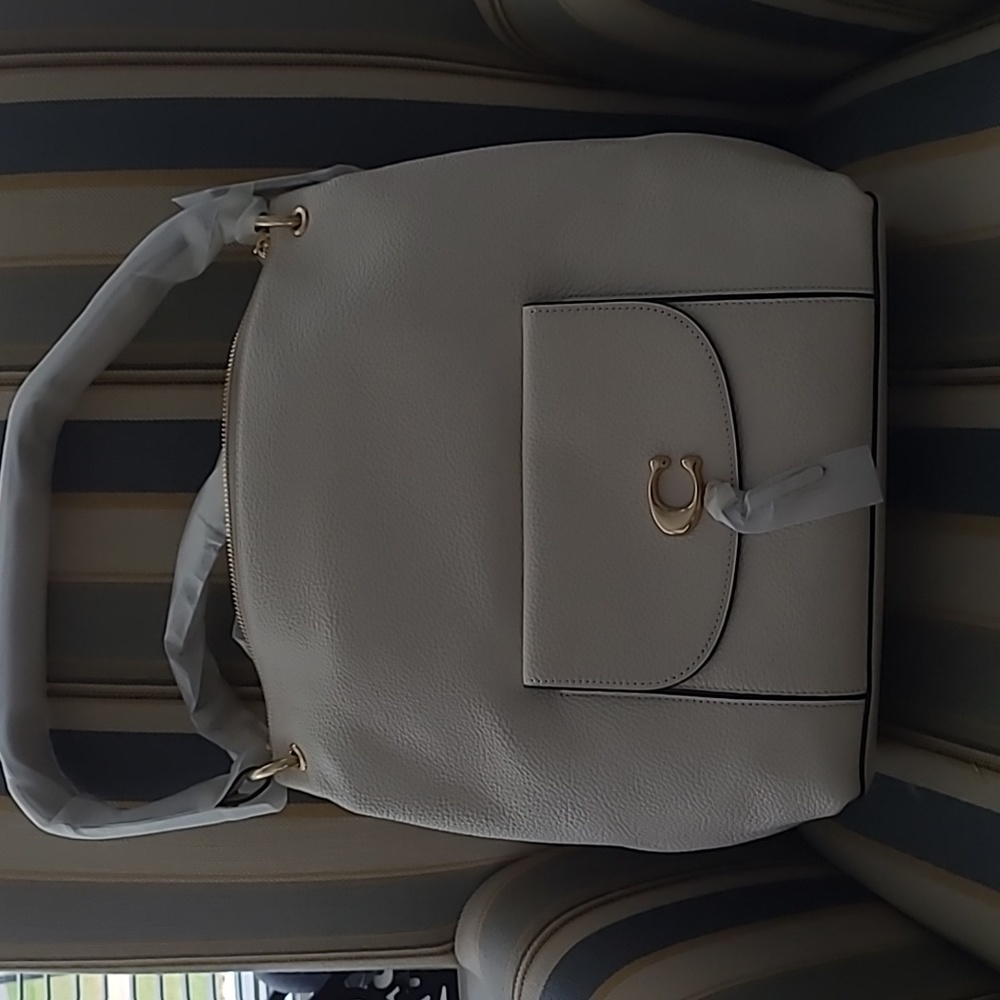 Coach purse in Chalk